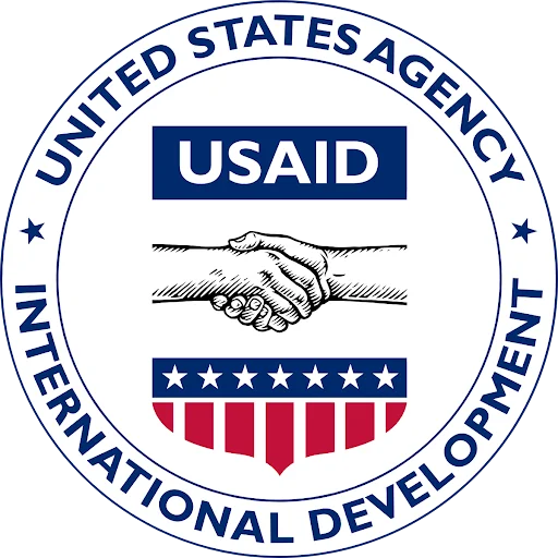 United States Agency for International Development (USAID) emblem representing international development partner.