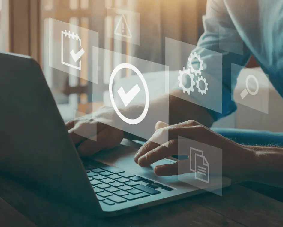 User interacting with functional software testing interface for requirement validation and API integration testing