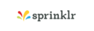 Sprinklr logo representing social engagement and customer experience solutions.